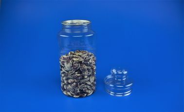 Transparent Color PET Plastic Jars Food Grade Plastic Material 1106Ml