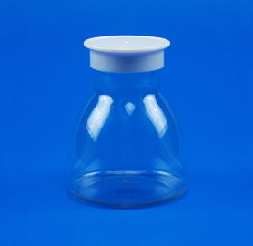 Transparent PET Plastic Containers , Special Shape Mini Plastic Containers