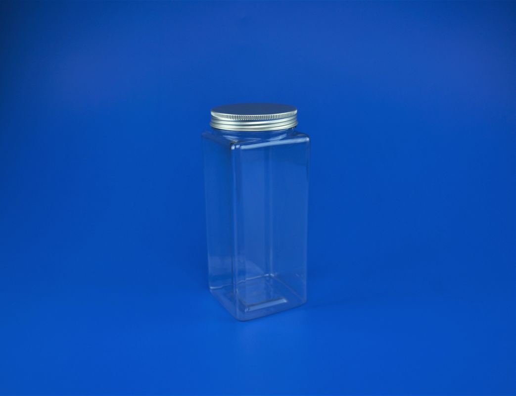 EOE / POE Sealing Empty Plastic Jars , Durable Plastic Screw Top Storage Jars